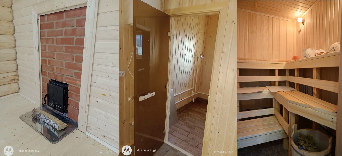 Sauna in any home.